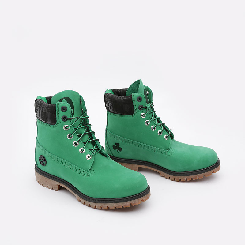 мужские зеленые ботинки Timberland Boston Celtics NBA TBLA284UW - цена, описание, фото 1